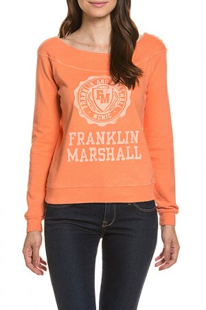 Sweatshirt FRANKLIN & MARSHALL. Цвет: orange