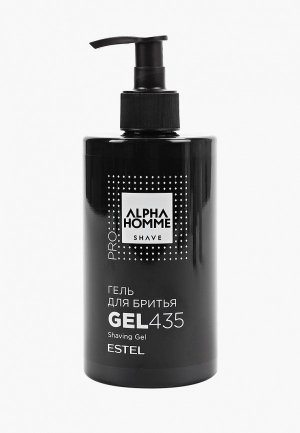 Гель для бритья Estel ALPHA HOMME PRO SHAVE PROFESSIONAL 435 мл. Цвет: черный