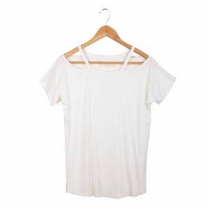 Женская эластичная футболка с короткими рукавами и открытыми плечами BEST MOUNTAIN