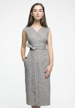Платье Kira Mesyats. Цвет: серый