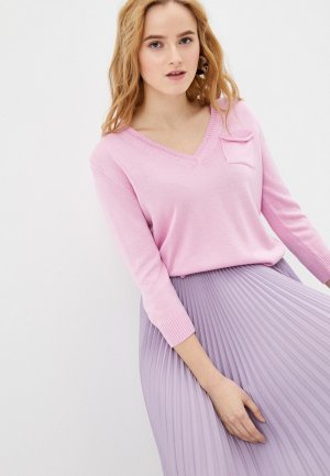 Пуловер Maria Velada. Цвет: розовый