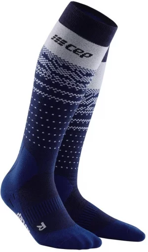 Гетры женские Nordic Compression Knee Socks черные III CEP. Цвет: черный