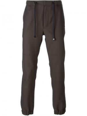 Классические спортивные брюки Marc Jacobs. Цвет: серый