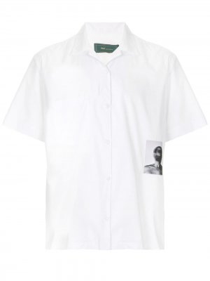 Рубашка Utility с короткими рукавами Piet. Цвет: белый