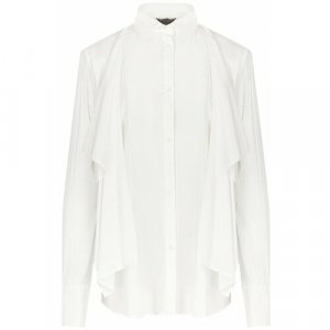 Рубашка , нарядный стиль, размер 42, белый Sonia Speciale. Цвет: белый