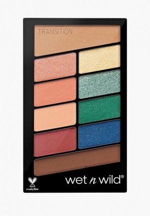 Палетка для глаз Wet n Wild Color Icon 10-Pan Palette Stop playing safe. Цвет: разноцветный