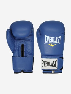 Перчатки для любительского бокса Amateur Cometition PU, Синий Everlast. Цвет: синий
