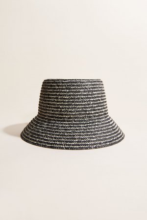 Straw bucket hat H&M