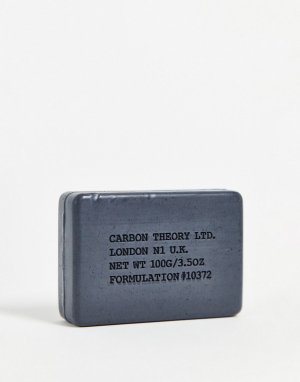 Очищающее мыло для лица против акне с древесным углем и маслом чайного дерева , 100 г-Бесцветный Carbon Theory