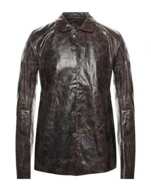 Пиджак 10SEI0OTTO. Цвет: темно-коричневый