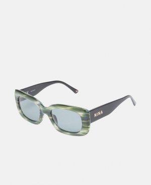 Солнцезащитные очки , темно-зеленый Nina Ricci