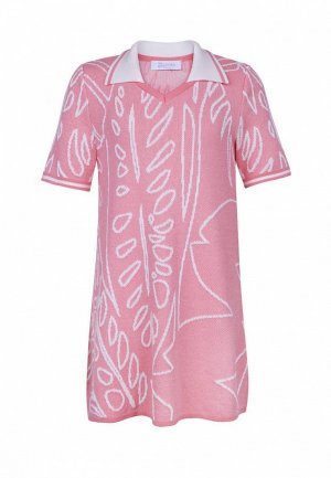 Платье Jacote. Цвет: розовый