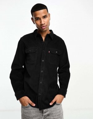 Рубашка Levi's Jackson Worker черного цвета на шнурке Levi's