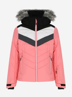 Куртка утепленная для девочек Lovell, Розовый IcePeak. Цвет: розовый