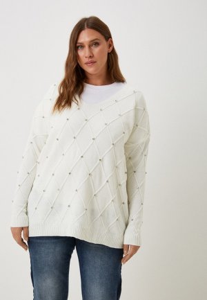 Пуловер Trendyol. Цвет: белый