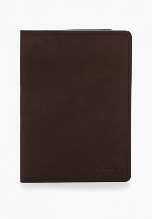 Обложка для паспорта Long River Нит. Цвет: коричневый