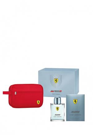 Набор парфюмерный Ferrari Scuderia LIGHT ESSENCE Туалетная вода 125 мл + Косметичка. Цвет: прозрачный