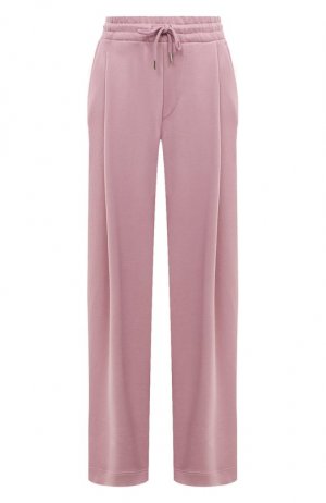 Хлопковые брюки Dries Van Noten. Цвет: розовый