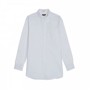 Оксфордская рубашка BD 19 века, цвет Белый Engineered Garments