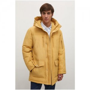 Пальто мужское Finn Flare, цвет: горчичный FWB21070F_409, размер: XL FLARE. Цвет: горчичный