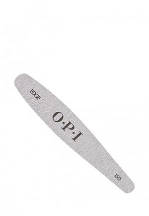 Пилка для ногтей O.P.I Edge File доводочная серебряная 150. Цвет: белый