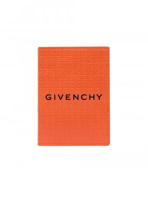 Визитница из кожи Micro 4G , оранжевый Givenchy