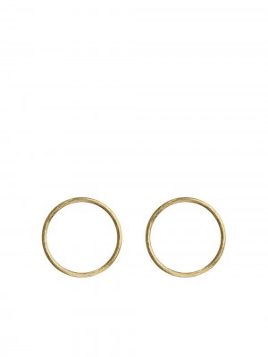 Серьги-кольца из желтого золота Annoushka. Цвет: желтый