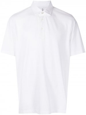 Рубашка с короткими рукавами Brunello Cucinelli. Цвет: белый