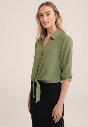 Блузка-рубашка , цвет green WE Fashion