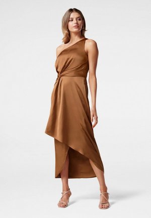 Платье Forever New. Цвет: коричневый