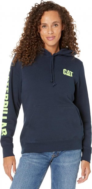 Толстовка с капюшоном и пуловером логотипом торговой марки , цвет Eclipse Caterpillar