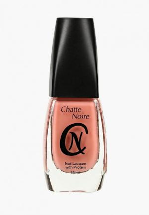 Лак для ногтей Chatte Noire Французский маникюр №306 темно-розовый 15 мл. Цвет: розовый