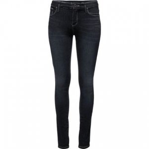 Кованые джинсы - женские , черный Black Diamond