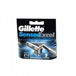Сменное лезвие для бритвы Sensor Excel — картриджи с 5 лезвиями Gillette