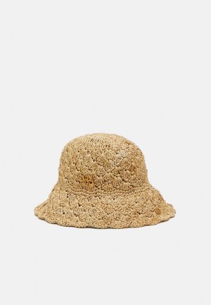 Панама EMBELLISHED BUCKET HAT , цвет natural straw RUSLAN BAGINSKIY