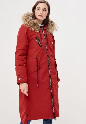 Куртка утепленная Snowimage. Цвет: красный