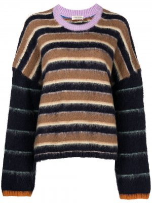 Lucs striped oversized jumper Stine Goya. Цвет: коричневый