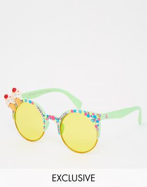 Солнцезащитные очки Cherry On Top Yum Spangled