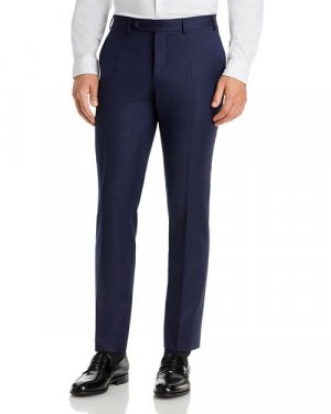 Костюмные брюки стандартного кроя из текстурной ткани , цвет Blue Canali