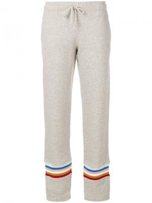 Спортивные брюки Alexa Chung. Цвет: серый