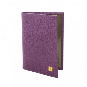 Обложка для паспорта , фиолетовый Dimanche. Цвет: пурпурный