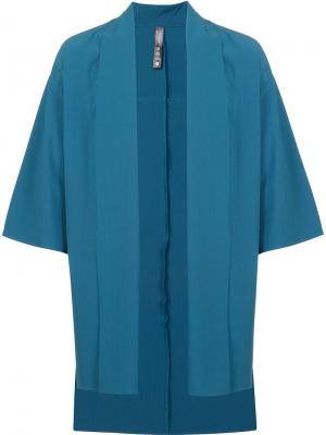 Пиджак в стиле кимоно Brandblack. Цвет: синий
