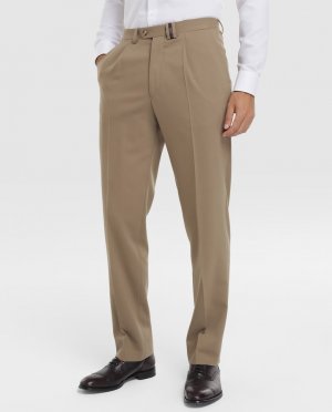 Классические мужские брюки классического бежевого цвета , бежевый Mirto. Цвет: бежевый