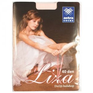 Колготки детские для танцев Liza, 40 ден, рост 134-146, цвет белый нет бренда. Цвет: белый