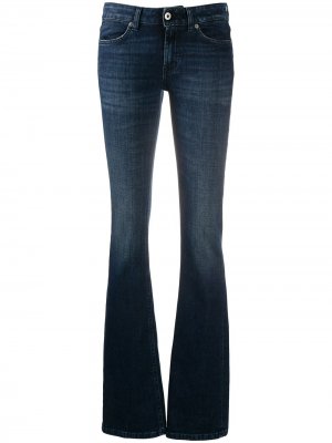 Расклешенные джинсы средней посадки Dondup. Цвет: синий