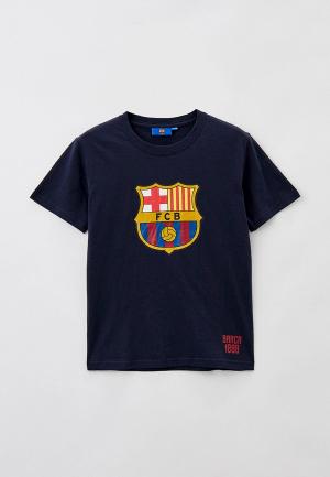 Футболка Atributika & Club™ детская Barcelona. Цвет: синий