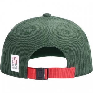Вельветовая шляпа дальнобойщика , цвет Olive/Strata Map Topo Designs