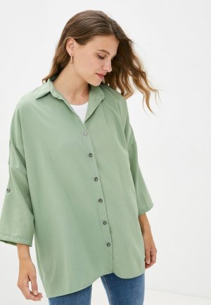 Блуза Marco Bonne`. Цвет: зеленый