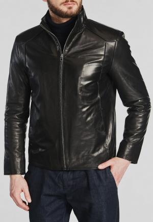 Куртка кожаная Mondial MP002XM0YJCH. Цвет: черный