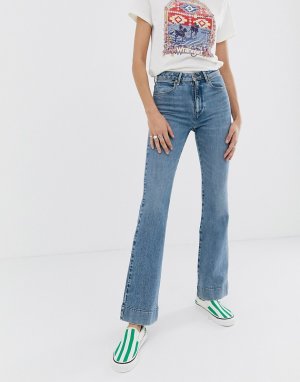 Расклешенные джинсы с завышенной талией -Синий Wrangler